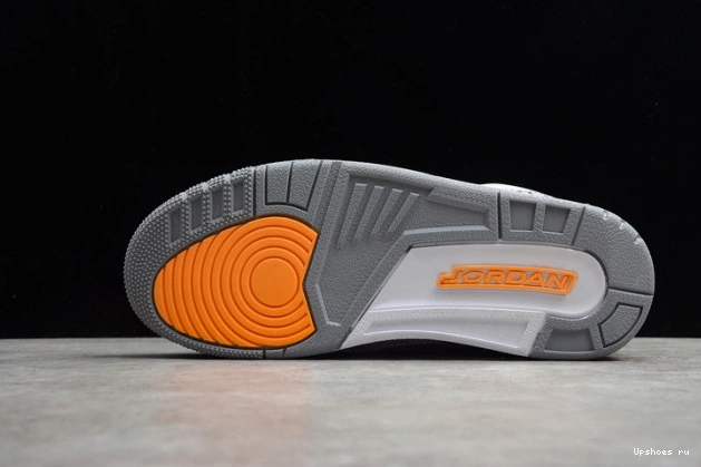 (W) Laser Jordan Orange 3 Air Retro CK9246-108 0727